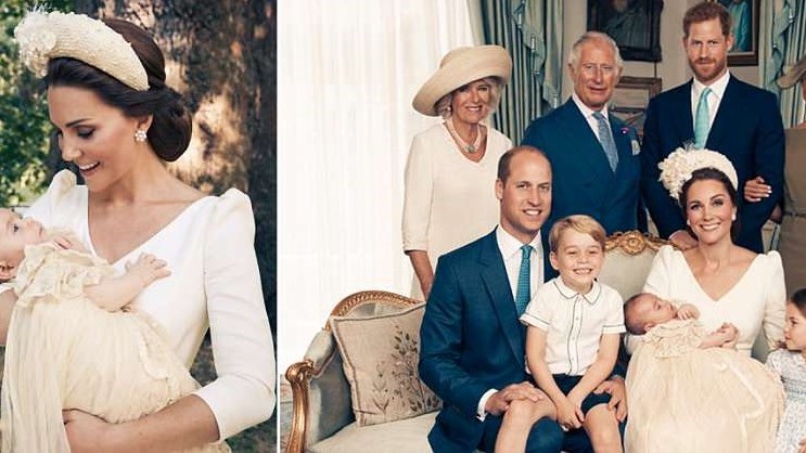 Οι επίσημες φωτογραφίες από τη βάπτιση του πρίγκιπα Λούι – ΦΩΤΟ