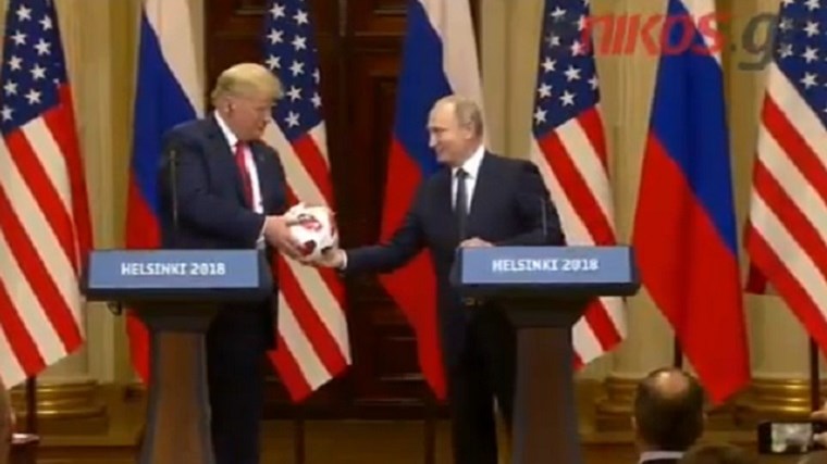Παίζει μπάλα ο Τραμπ – Συμβολική κίνηση από Πούτιν – ΒΙΝΤΕΟ