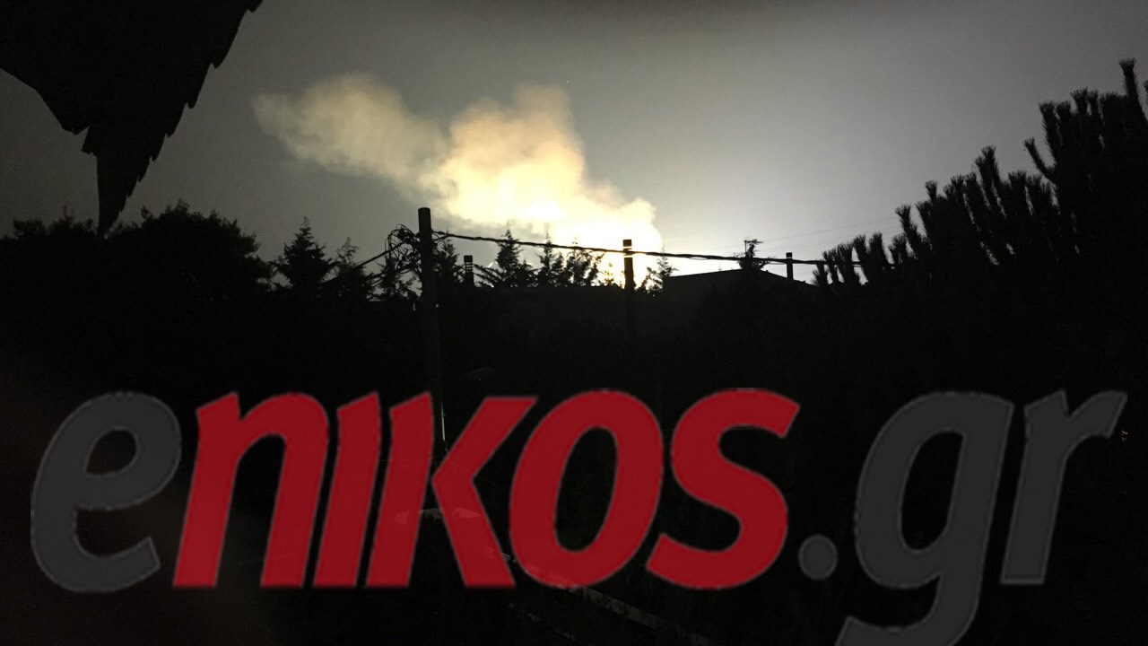 Έκρηξη στις εγκαταστάσεις της ΔΕΗ στον κόμβο Αγίου Στεφάνου – Κρυονέρι ΒΙΝΤΕΟ – ΦΩΤΟ αναγνώστη