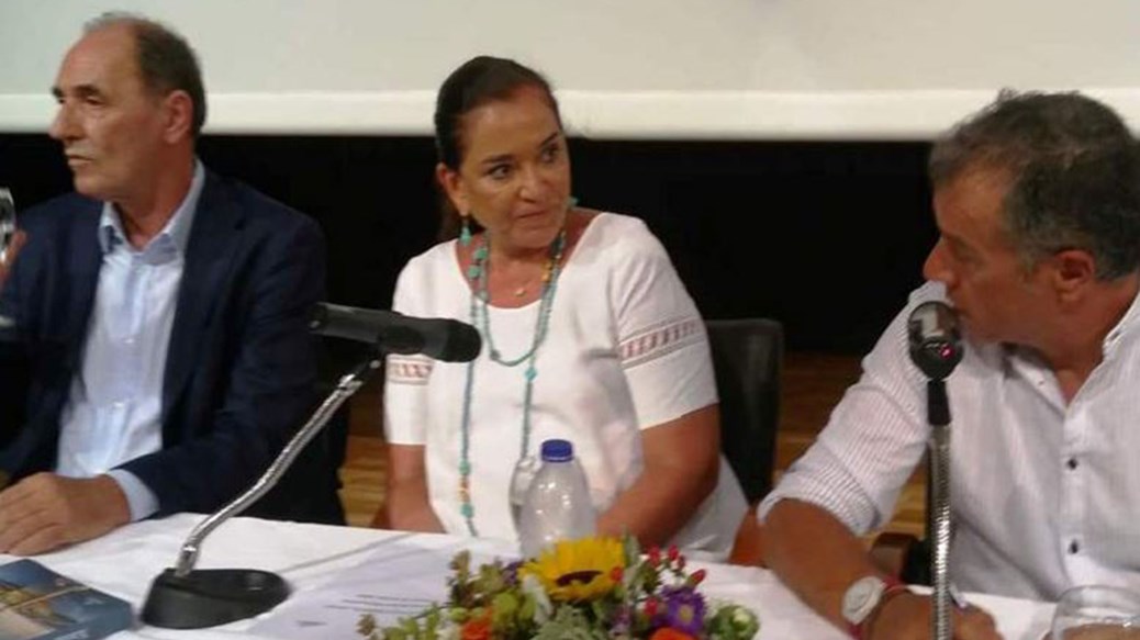 Σταθάκης, Μπακογιάννη και Θεοδωράκης σε κοινή εκδήλωση στα Χανιά – ΒΙΝΤΕΟ – ΦΩΤΟ