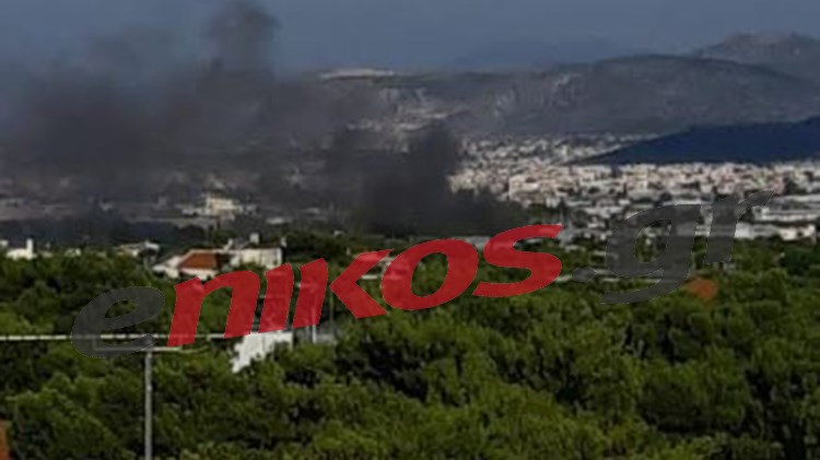 Στις φλόγες επιχείρηση με χρώματα και διαλυτικά στο Μενίδι – ΦΩΤΟ