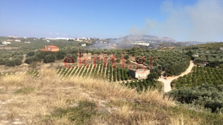 Συναγερμός στην Πυροσβεστική: Νέα πυρκαγιά ξέσπασε σε περιοχή του Ηρακλείου – ΦΩΤΟ