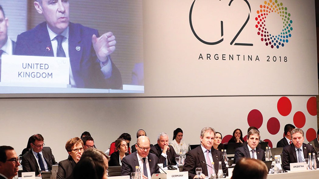 H G20 κρούει τον κώδωνα του κινδύνου για την παγκόσμια οικονομική ανάπτυξη