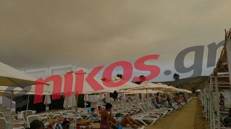 Ορατοί και στη Βάρκιζα οι καπνοί από τη φωτιά στην Κινέτα – ΦΩΤΟ αναγνώστη – ΤΩΡΑ