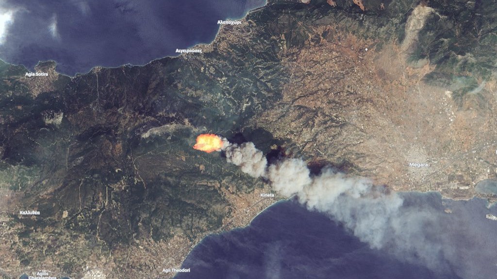 Κύπρος και Ισπανία στέλνουν ενισχύσεις για την καταπολέμηση των πυρκαγιών στην Αττική