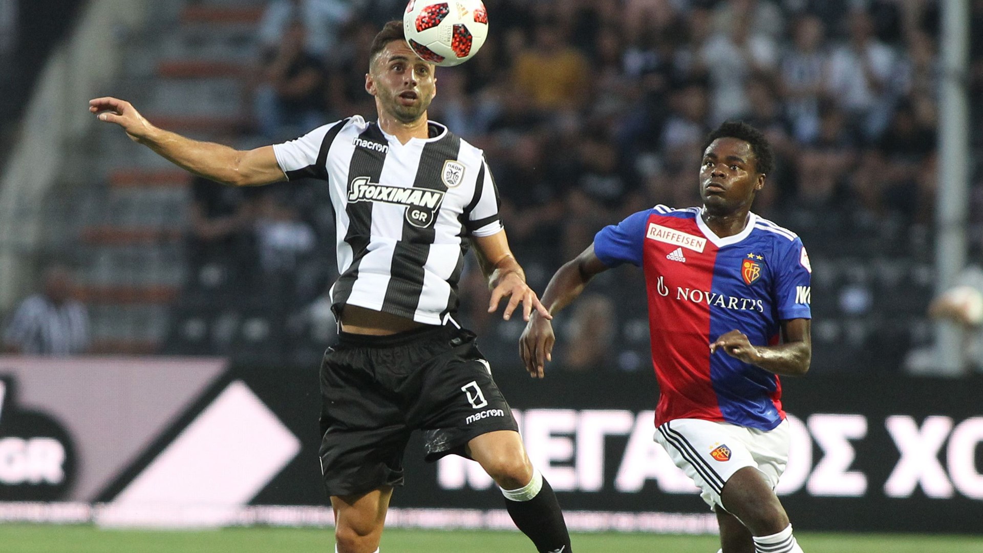 ΠΑΟΚ – Βασιλεία 2-1 (82′)