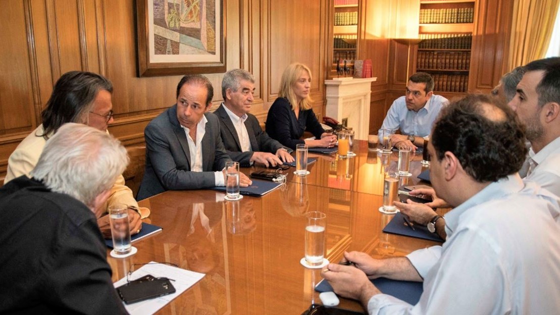 Ολοκληρώθηκε η σύσκεψη υπό τον πρωθυπουργό στο Μαξίμου