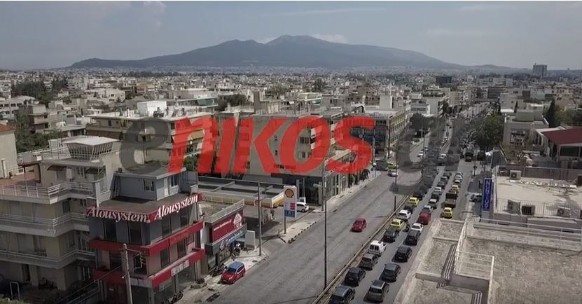 Κυκλοφοριακό κομφούζιο στην Κηφισίας λόγω της κακοκαιρίας – ΒΙΝΤΕΟ από drone