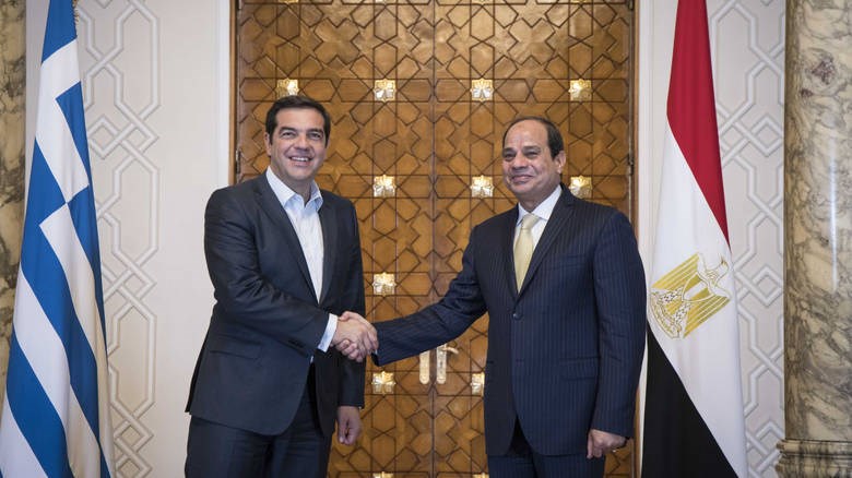 Τηλεφωνική επικοινωνία Αλ Σίσι με Τσίπρα: Ο λαός της Αιγύπτου στο πλευρό της Ελλάδας