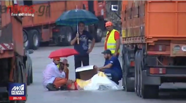 Εργάτης τραυματίστηκε κατά τη διάρκεια αποκατάστασης του δικτύου ηλεκτροδότησης στον Νέο Βουτζά – BINTEO