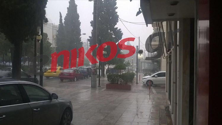 Ισχυρή βροχόπτωση στη Νέα Φιλαδέλφεια – ΦΩΤΟ αναγνώστη – ΤΩΡΑ