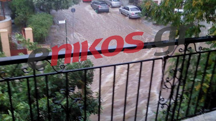 Σε ποτάμια έχουν μετατραπεί οι δρόμοι στην Ηλιούπολη – ΦΩΤΟ αναγνώστη – ΤΩΡΑ