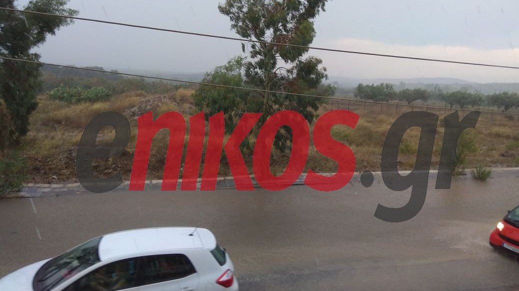Έντονη βροχόπτωση στο Μαρκόπουλο Μεσογαίας – ΒΙΝΤΕΟ – ΦΩΤΟ αναγνώστη