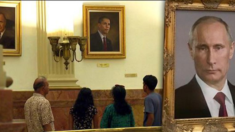 Πορτρέτο του Πούτιν, αντί του Τραμπ, τοποθετήθηκε στο Καπιτώλιο του Κολοράντο – ΦΩΤΟ