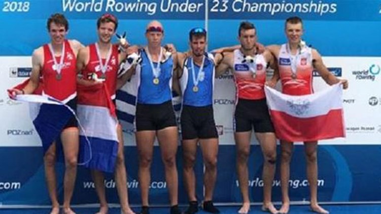 Παγκόσμιοι πρωταθλητές στην κωπηλασία Στεργιάκας και Καλανδαρίδης