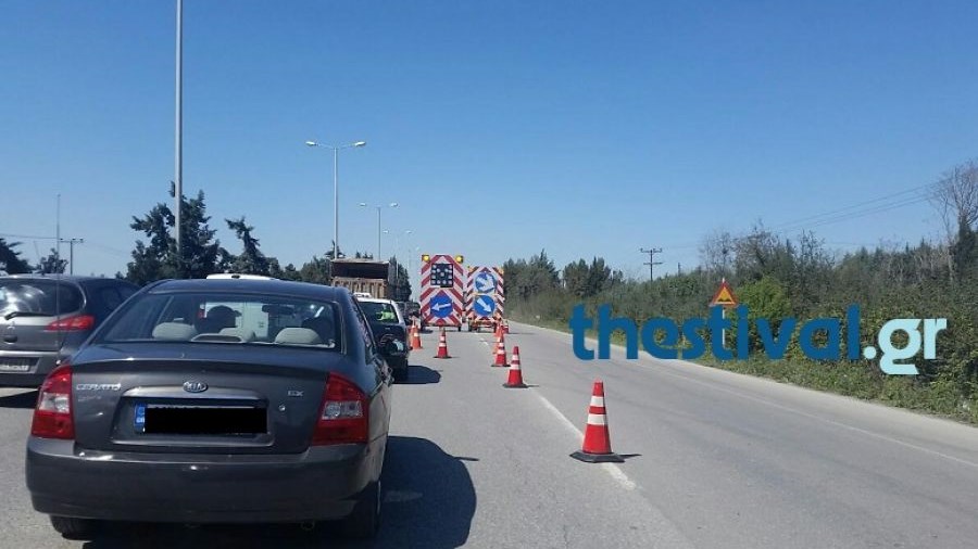 Εργασίες συντήρησης σήμερα στην Εθνική Οδό Θεσσαλονίκης – Ν. Μουδανιών