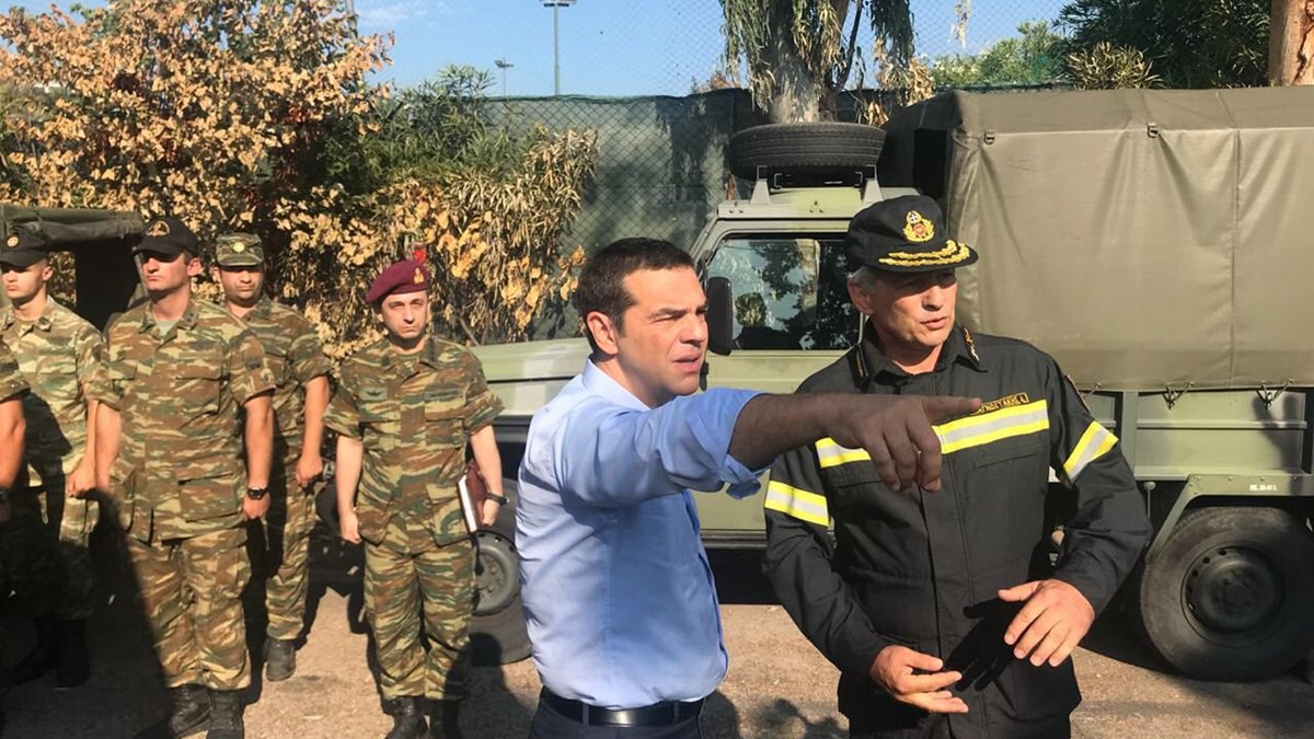 Τσίπρας: Ανείπωτη θλίψη μα και απέραντος σεβασμός σε όσους έδωσαν την άνιση μάχη με τις φλόγες- Αυτοψία του Πρωθυπουργού στο Μάτι- ΦΩΤΟ- ΒΙΝΤΕΟ