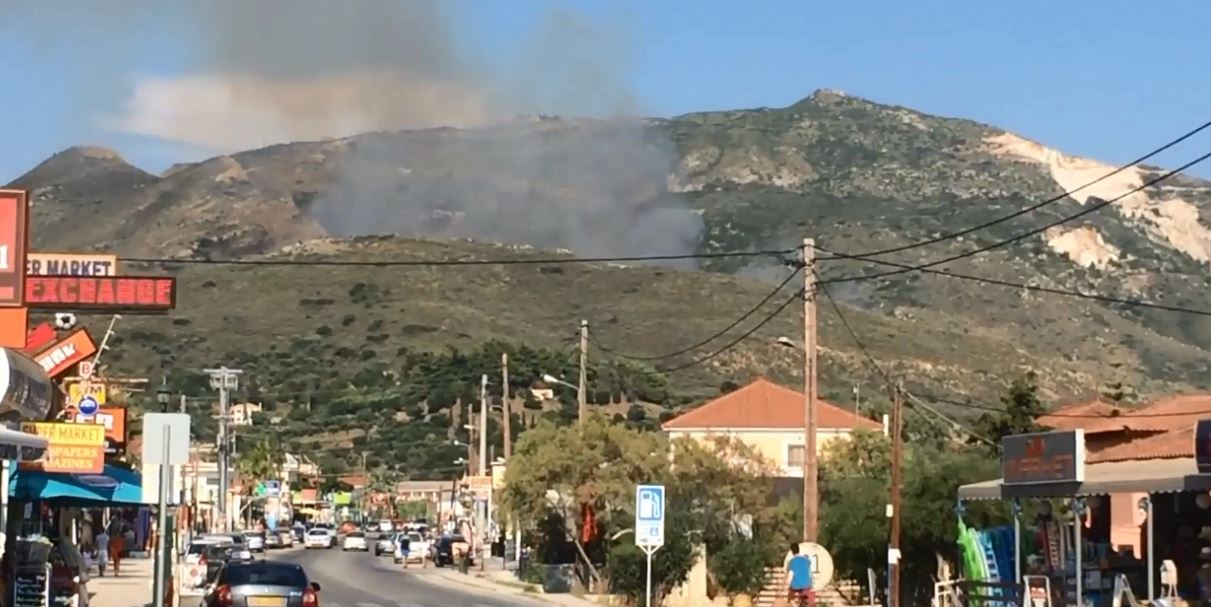 ΒΙΝΤΕΟ από τη μεγάλη φωτιά στη Ζάκυνθο