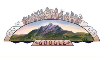 Το σημερινό doodle της Google είναι αφιερωμένο στο βουνό των θεών… Όλυμπο