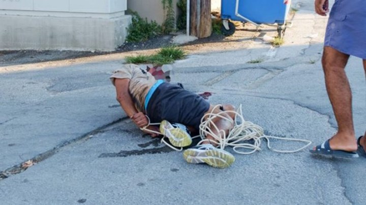 Πήραν τον νόμο στα χέρια τους: Κυνήγησαν, έδειραν και έδεσαν επίδοξο ληστή