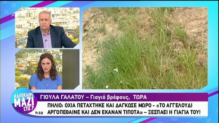 Ξεσπάει στον ΑΝΤ1 η γιαγιά του βρέφους που το δάγκωσε οχιά: Το παιδί μελάνιασε και μας είπαν ότι το νοσοκομείο δεν διαθέτει ορό – ΒΙΝΤΕΟ
