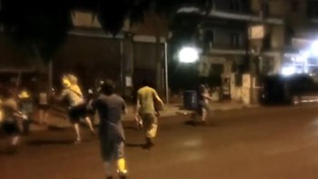 ΒΙΝΤΕΟ από την επίθεση του Ρουβίκωνα στο Υπουργείο Υποδομών