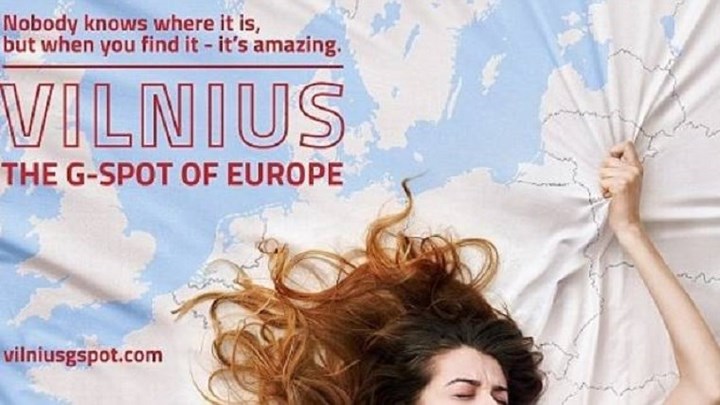“Ερωτική” τουριστική καμπάνια στο Βίλνιους – Το G spot της Ευρώπης