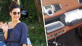 Περιπέτεια για τη Μαριάντα Πιερίδη – Διέρρηξαν το αυτοκίνητό της – ΦΩΤΟ