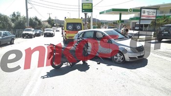 Σοβαρό τροχαίο στη λεωφόρο Αγίας Μαρίνας Κορωπίου – ΦΩΤΟ αναγνώστη