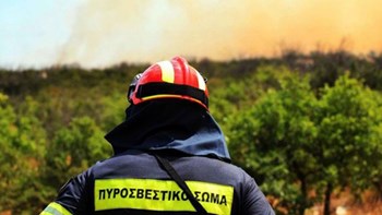 Συναγερμός στο Ηράκλειο από τη νέα πυρκαγιά στις Αρχάνες