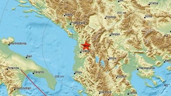 Ισχυρός σεισμός στην Αλβανία – Έγινε αισθητός σε πΓΔΜ, Μαυροβούνιο και Κόσοβο