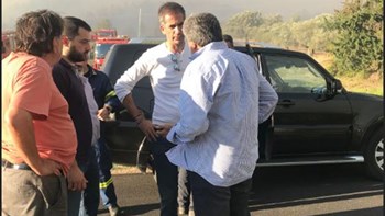 Επί ποδός η Περιφέρεια και ο Δήμος για την πυρκαγιά στην Εύβοια – ΦΩΤΟ