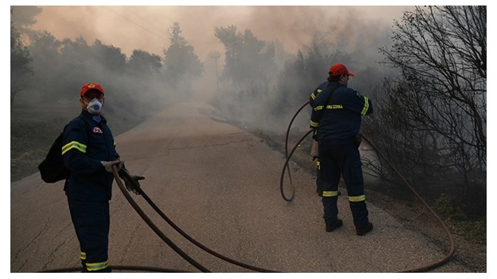Η επίσημη ενημέρωση της Πυροσβεστικής για τη φωτιά στην Εύβοια