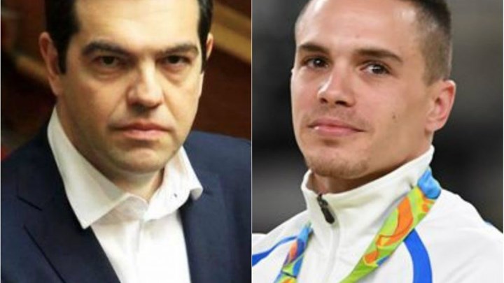 Τα θερμά συγχαρητήρια του Πρωθυπουργού στον «χρυσό» Πετρούνια- ΦΩΤΟ