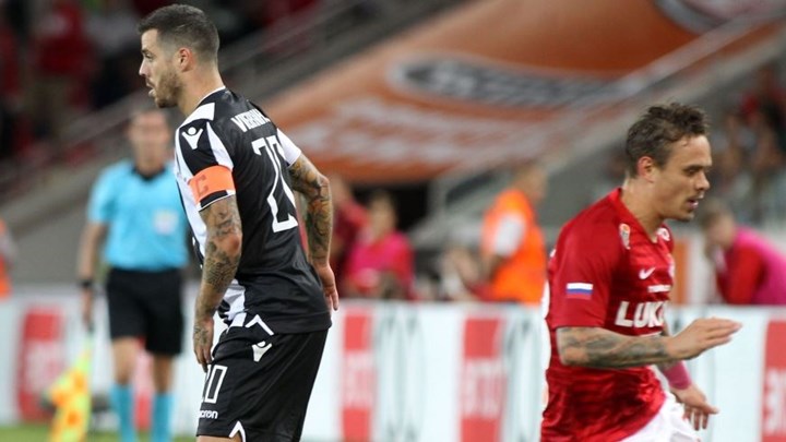 Σπαρτάκ Μόσχας – ΠΑΟΚ 0-0 (Τελικό)