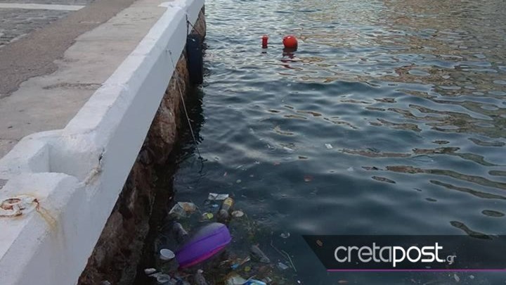 Εικόνες ντροπής στο λιμάνι του Αγίου Νικολάου – ΦΩΤΟ