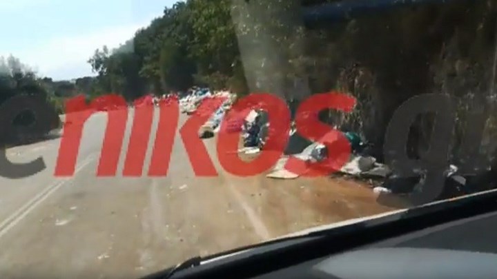 «Βουνό» τα σκουπίδια σε δρόμους της Κέρκυρας στην κορύφωση της τουριστικής σεζόν – ΒΙΝΤΕΟ αναγνώστη