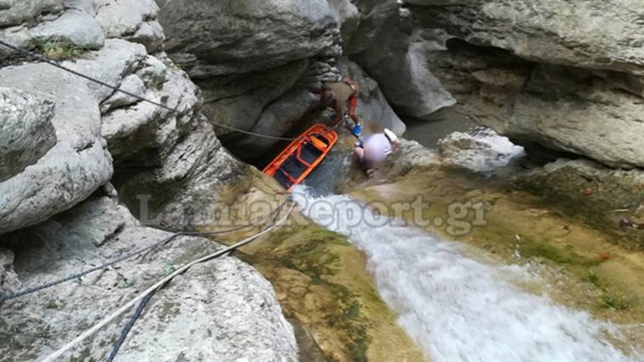 Συναγερμός στη Φθιώτιδα μετά την πτώση γυναίκας στο φαράγγι του Ροδοκάλου – ΦΩΤΟ