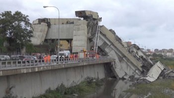Πέντε μέρες μετά την τραγωδία στη Γένοβα “εμφανίστηκαν” οι εκπρόσωποι της διαχειρίστριας εταιρείας της γέφυρας