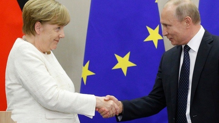 Συρία, Ουκρανία – ΗΠΑ και Nord Stream 2 στην ατζέντα των συνομιλιών Μέρκελ – Πούτιν