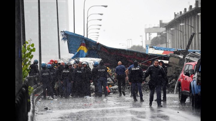 Τέσσερα “Αλλάχ Ακμπάρ” για τους μουσουλμάνους που χάθηκαν στη γέφυρα Μοράντι της Γένοβα
