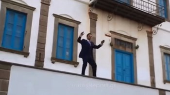 Γαμπρός ξεφαντώνει τα τελευταία λεπτά της ελευθερίας του – ΒΙΝΤΕΟ