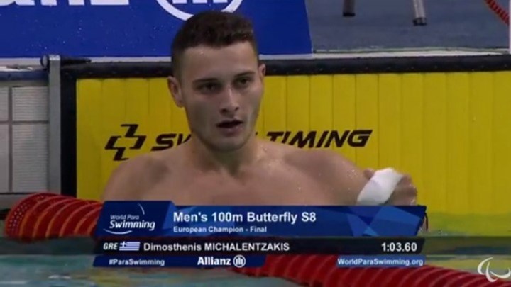 Πρωταθλητής Ευρώπης στα 100μ. πεταλούδα ο Μιχαλεντζάκης