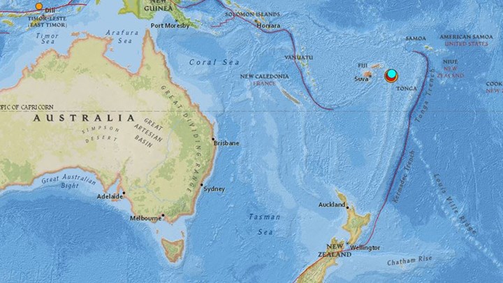 Σεισμική δόνηση 8,2 Ρίχτερ στον Νότιο Ειρηνικό – Δεν υπάρχουν ανησυχίες για τσουνάμι
