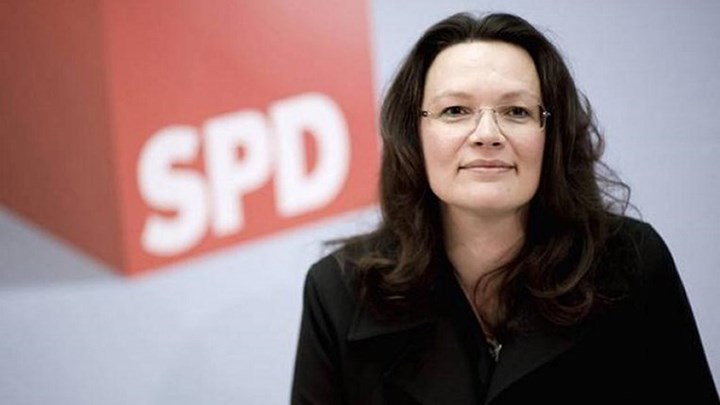 Eπίθεση εναντίον των ακροδεξιών και των λαϊκιστών προανήγγειλε η επικεφαλής του SPD Άντρεα Νάλες