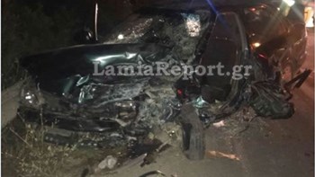 Σοβαρό τροχαίο με δυο τραυματίες στην Λαμία – ΦΩΤΟ