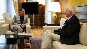 Συνάντηση του Πρωθυπουργού με τον Δρ. Γιόχαν Γκολντάμερ για τις πυρκαγιές και την κλιματική αλλαγή