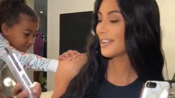 Η κόρη της Kιμ Καρντάσιαν τής έσπασε τα νεύρα- ΦΩΤΟ- ΒΙΝΤΕΟ