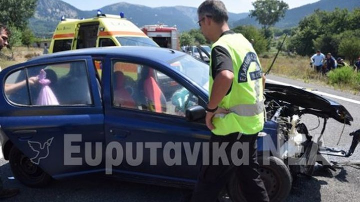 Τροχαίο με τραυματίες έξω από το Καρπενήσι – ΦΩΤΟ