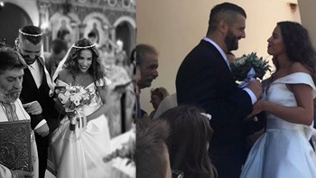 Δείτε ΦΩΤΟ από τον λαμπερό γάμο της Κατερίνας Στικούδη